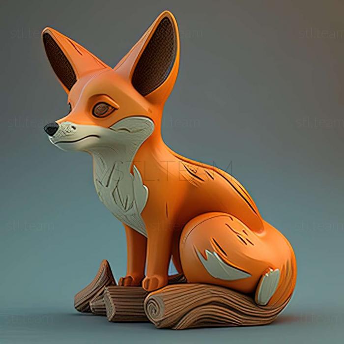 3D model Vixie from The Fox and the Dog (STL)